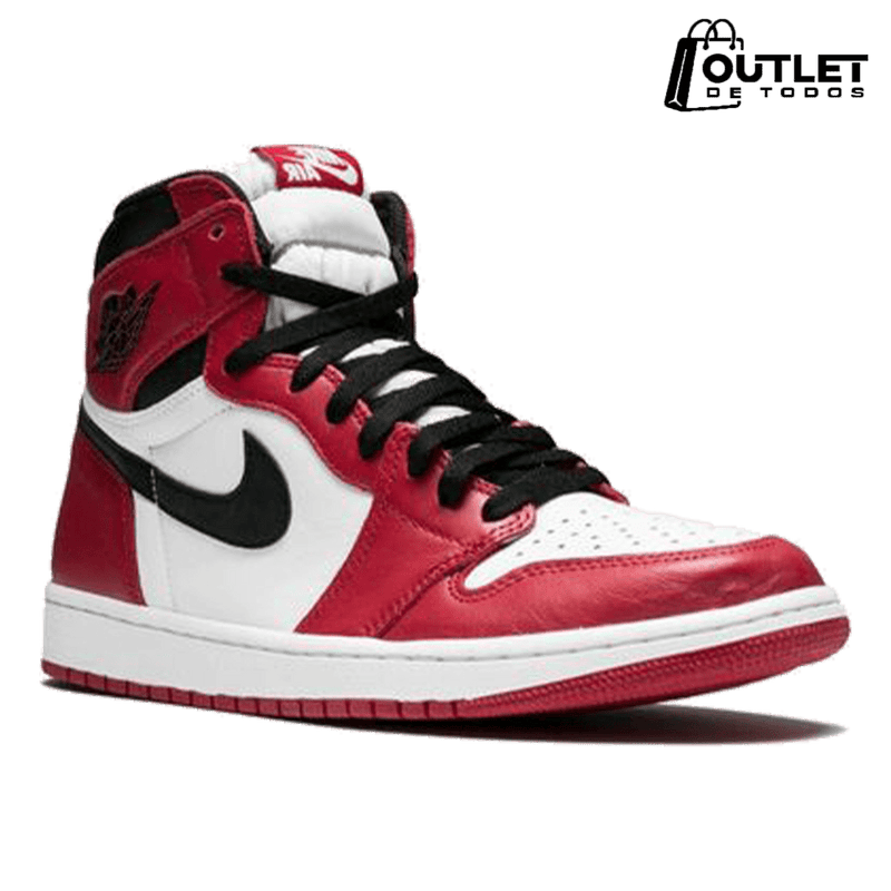 Tênis Air Jordan 1 Retro High Chicago - Vermelho e Branco