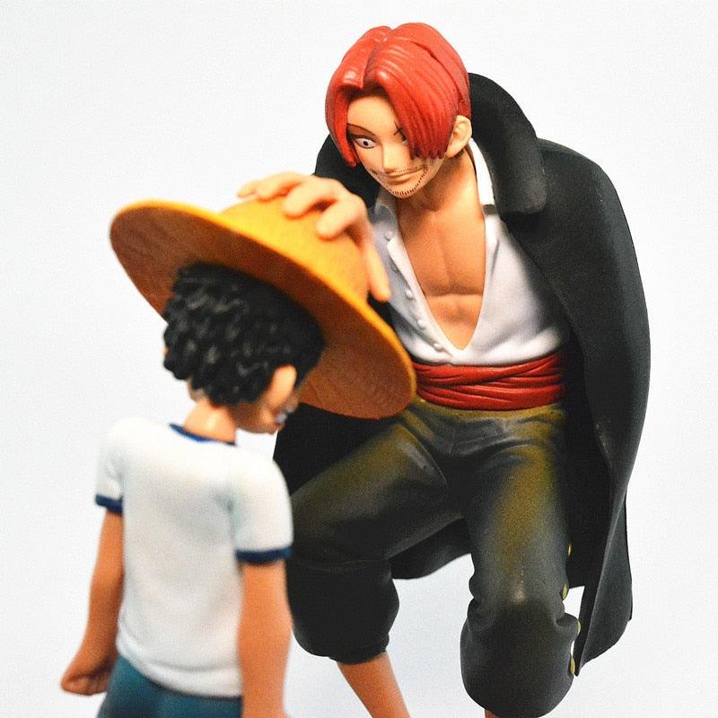 One Piece Luffy Shunks PVC  180mm - Outlet De Todos