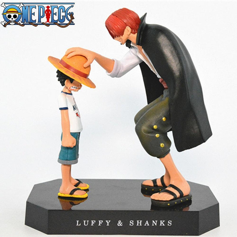 One Piece Luffy Shunks PVC  180mm - Outlet De Todos