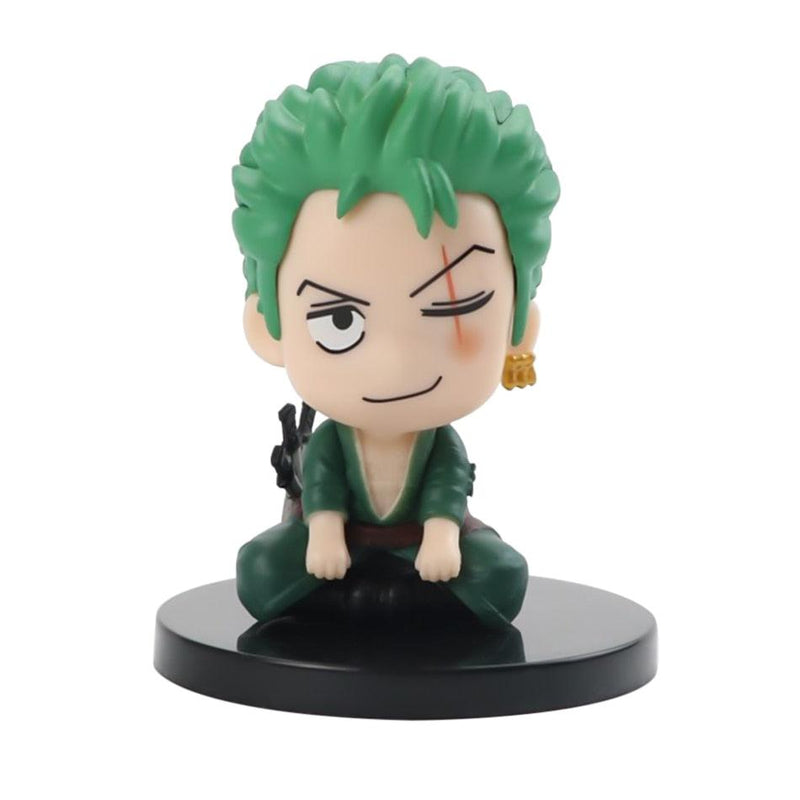 Q Anime One Piece boneco 7 cm 100 % PVC - Outlet De Todos
