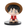 Q Anime One Piece boneco 7 cm 100 % PVC - Outlet De Todos