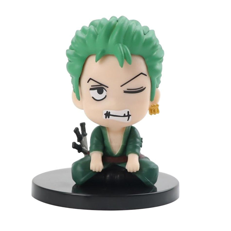 Q Anime One Piece boneco 7 cm 100 % PVC - Outlet De Todos